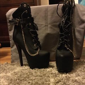 Lace Up Boots